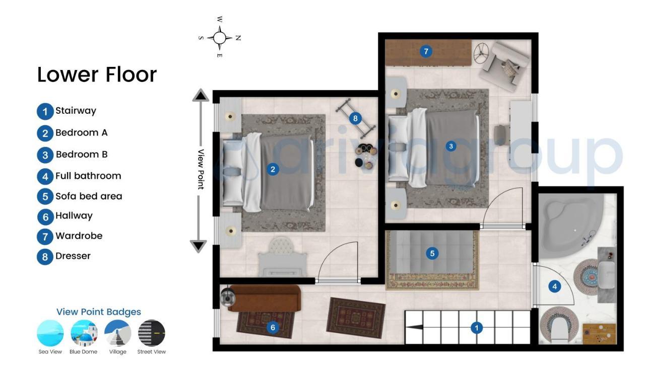 Centro Houses Фира Екстериор снимка